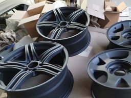 Black rims done